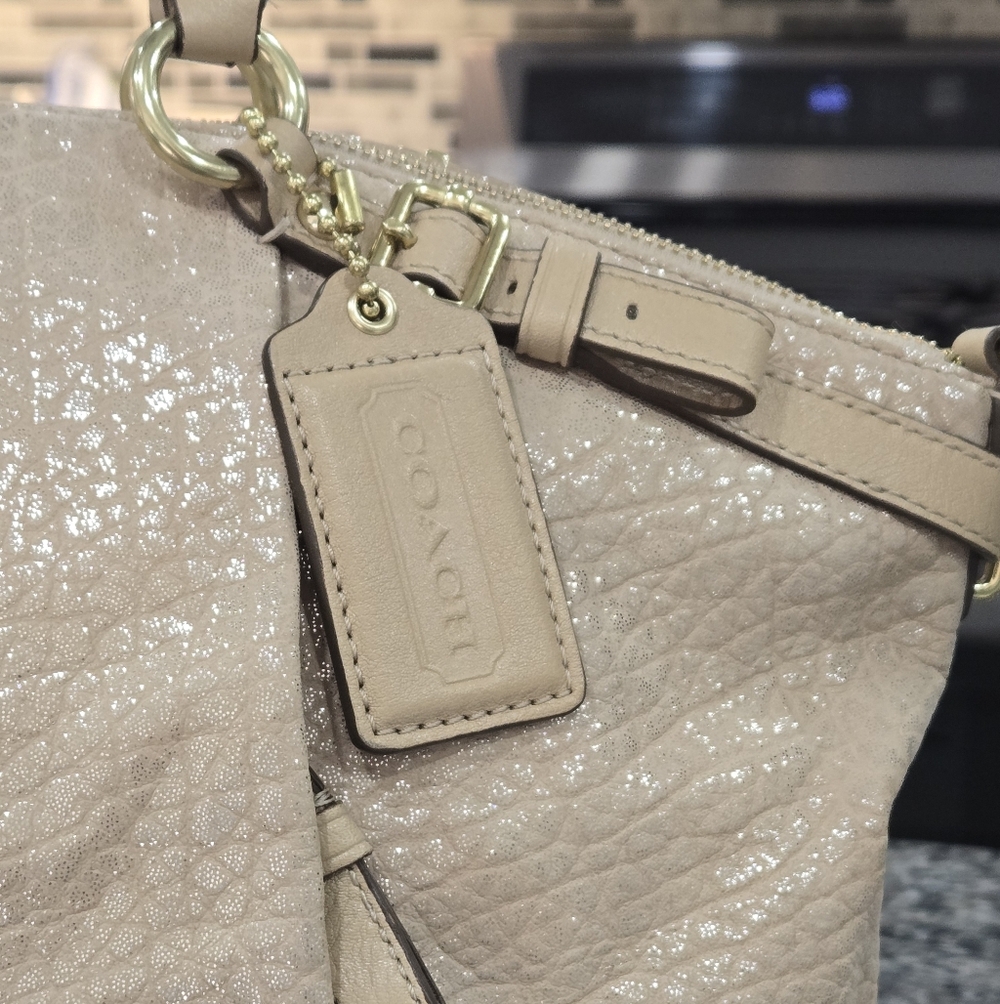 Coach 1941 Beige Madison Sophia Satchel Y2K - Picture 5 of 16